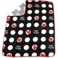 thumbnail image 2 of Emily In Paris Polka Dot Hearts 2 Piece Nogginz Pillow & Travel Throw Set, 2 of 5