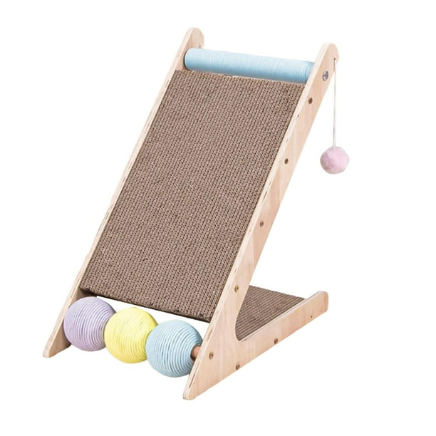 Rampa rascadora para gatos, poste rascador para gatos, protege los muebles, almohadilla rascadora para gatitos 438CMX275CMX445cm