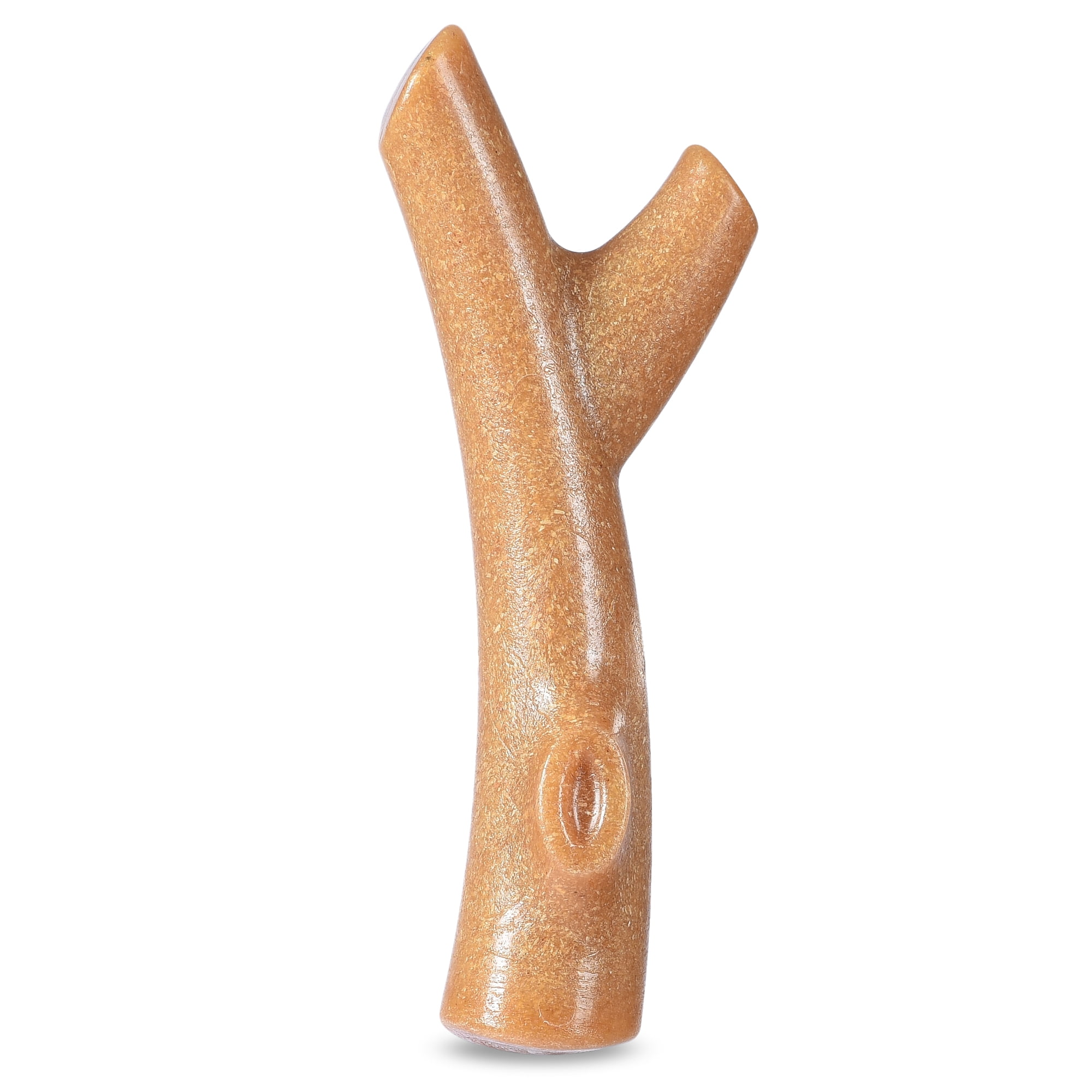 Arm & Hammer Barkies 7" PP+Pine Saw Dust Tree Bark Chicken Flavor Dog Toy