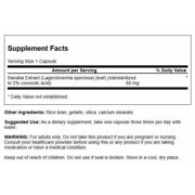 Swanson High Potency Banaba Extract - Herbal Supplement to Hep Maintain Healthy Blood Sugar Levels - Supporting Daily Health Maintece - (90 Capsules, 60mg Each)