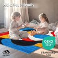 thumbnail image 4 of ODIKA 6'x9' Machine Washable Non-Slip Area Rug, Multicolored Abstract High Traffic Rug, Blue, 136308, 4 of 7