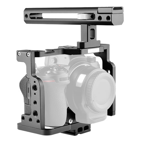 Jaula de cámara Ecomeon para Nikon Z6/Z7 Marco de extensión Protectora de aleación de Aluminio