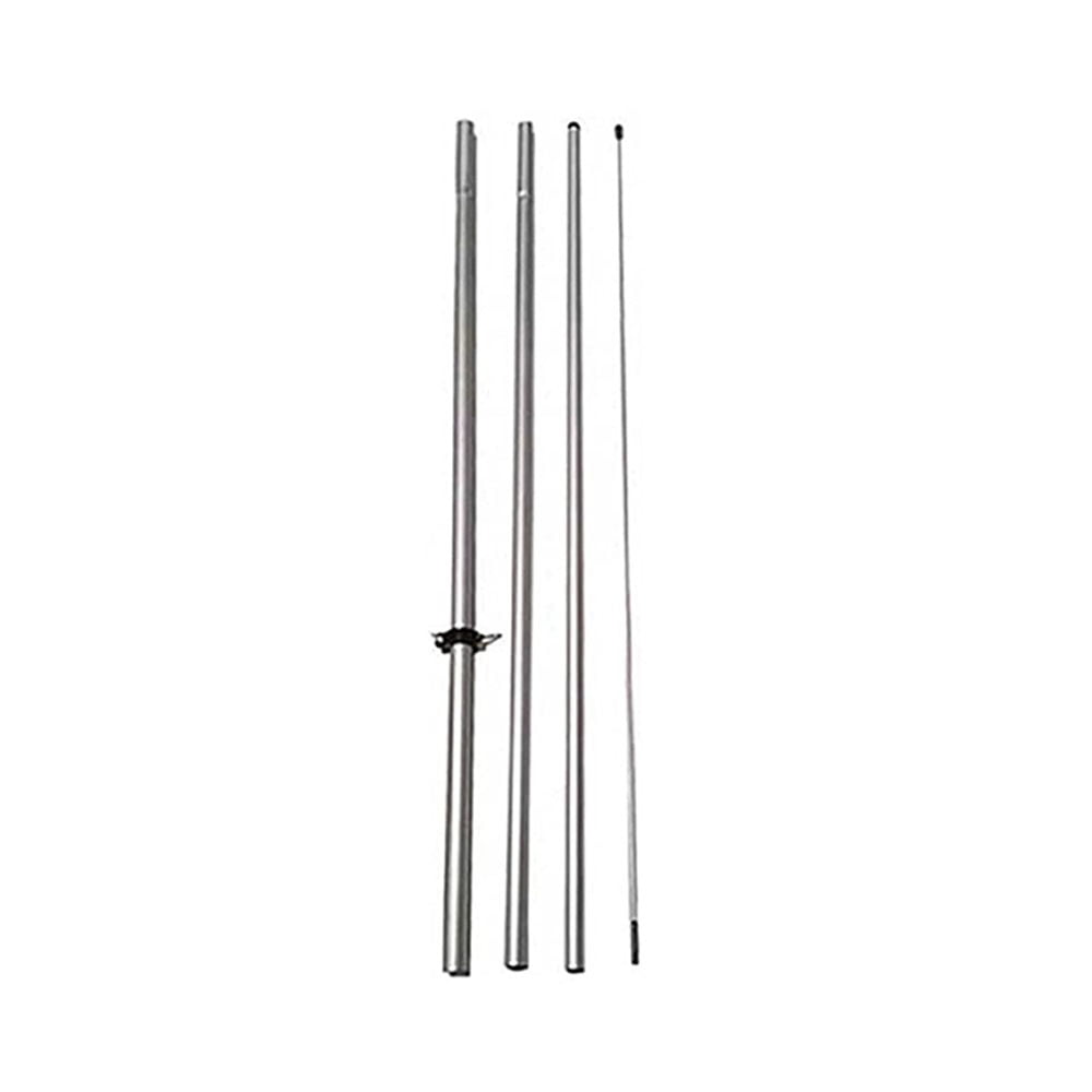 Feather Banner  Swooper Flutter Flag Pole Set Telescoping Hardware, 4-Piece (15ft) Telescopic Pole Kit with Ground Spike