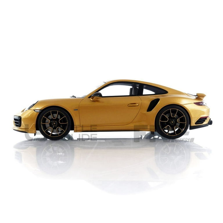 GT Spirit Porsche 911 991.2 Turbo S Coupe Gold 1:18 Resin