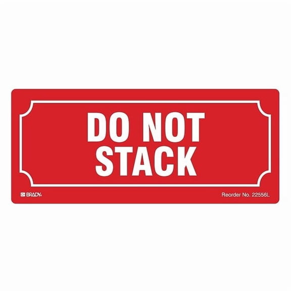 Brady Shipping Labels,7 In. W,3 In. H,PK25 22556LLS