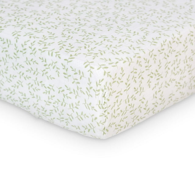 Lulujo - Baby, Infant - Boho Collection - Cotton Muslin Crib Sheet - Breathable, Lightweight