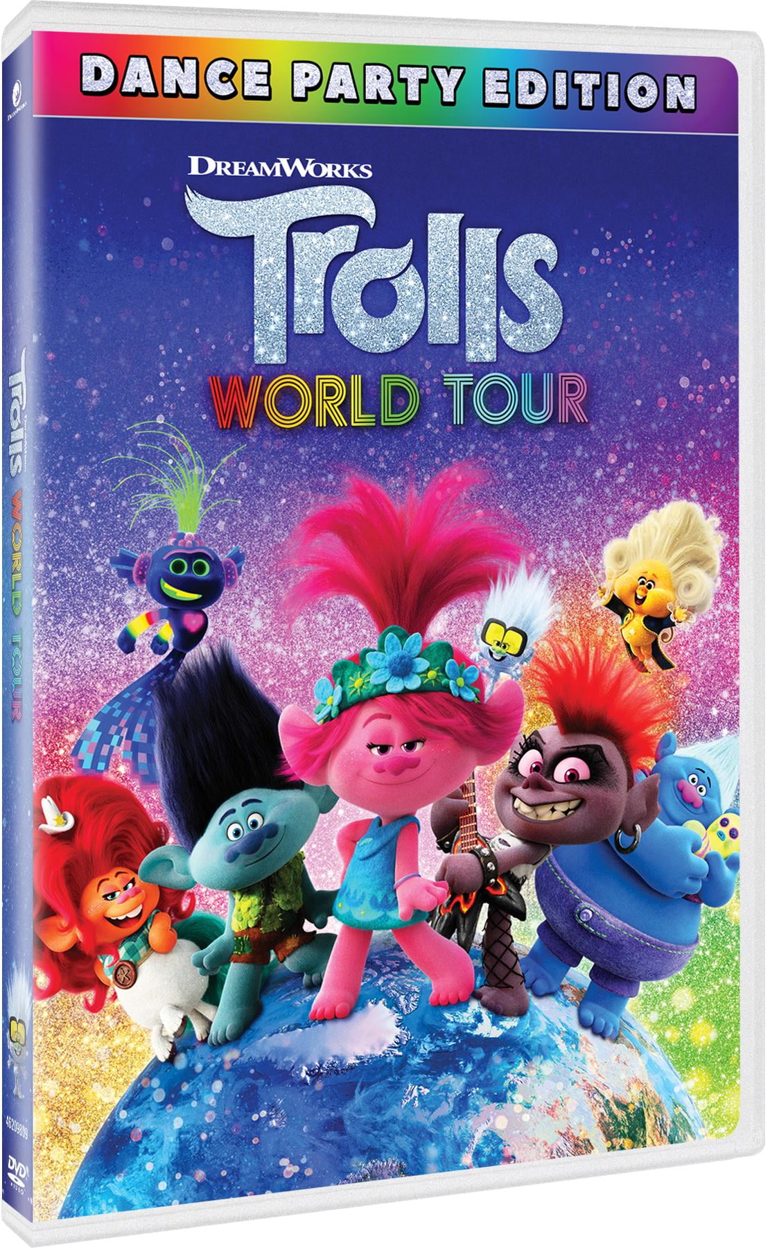 Trolls world sale tour dvd release