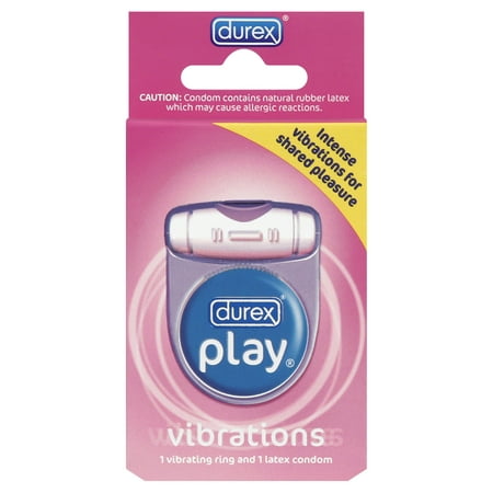 Durex ® Play® Vibrations Anneau Vibrant et Préservatif 1 ct Box