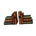 thumbnail image 3 of 2 piezas de sujetalibros de adorno de libro falso, sujetalibros de madera, cajas decorativas para libros Corto y grueso, 3 of 9