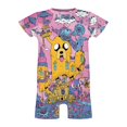 thumbnail image 5 of Adventure Time Jake The Dog Baby Bodysuit Boy Girl Clothes Soft Newborn Infant Outfit Short Sleeve Romper, 5 of 8