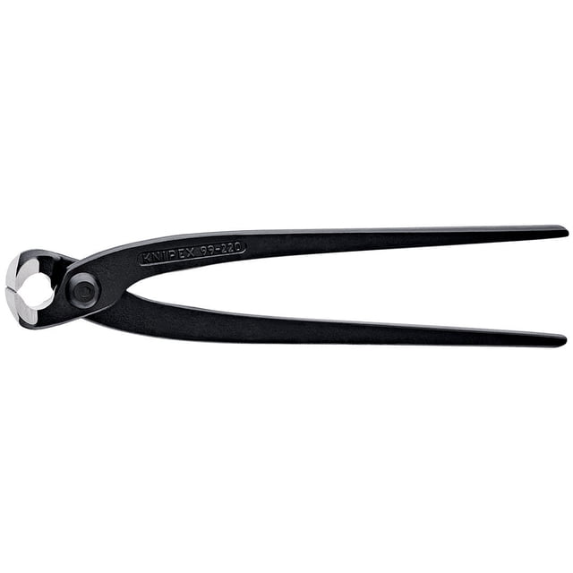 KNIPEX 99 00 220 Pinzas para armadores (Pinzas Rabitz o de trenzador) acabado pavonado 220 mm