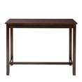 thumbnail image 6 of Linon Claridge Wood Bar Height Pub Table, 42" Tall, Brown Finish, 6 of 8