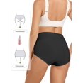 thumbnail image 4 of MEIYATING Culottes Taille Haute pour Femmes Contrôle du Ventre Culottes Post-Partum Multipack, 4 of 6
