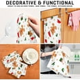 thumbnail image 7 of Soft Absorbent Reusable Kitchen Towels, Set of 4|28x18 in, Christmas Cute Gingerbread Man Dining Kitchen Living Room Tea Towels Dish Towels Decorative Towels, 7 of 7
