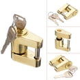 thumbnail image 5 of Trailer Hitch Coupler Lock For Locking Hauling Security Towing Tow Bar W/ 2 Keys, 5 of 9