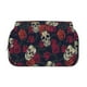thumbnail image 2 of Disketp Roses Skulls Estuche de Lápices de Doble Capa con Tapa Abatible y Cremallera, Organizador Escolar para Adolescentes y Adultos, 2 of 7