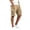Khaki, variant on LiuXxxx Casual Cargo Shorts with Multiple Pockets for Athletic Hiking Training Outdoor Sports Lightweight Breathable Elastic Waist Summer GY2 XL