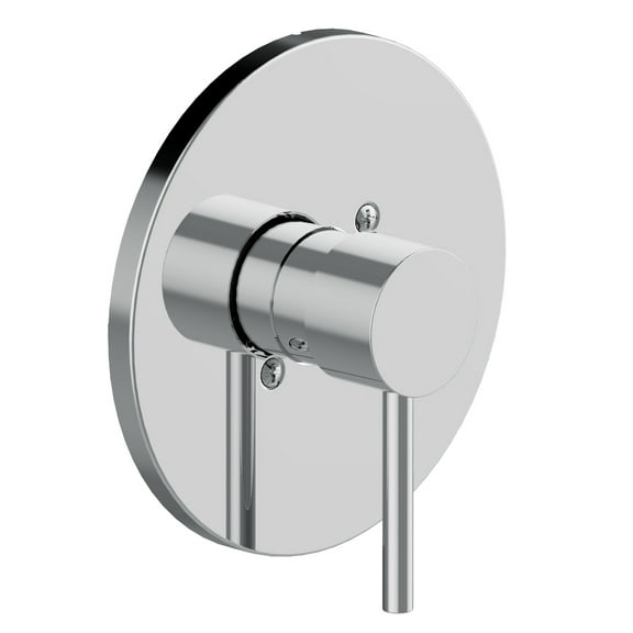 Design House Eastport II Modern Single Handle Valve Trim for Bathroom, Polished Chrome
