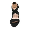 thumbnail image 4 of Women's Elastic Ankle Strap Wedge Sandals, 4 of 5