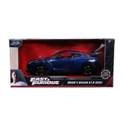 2 Fast 2 Furious Jada Toys Fast And Furious 1:24 Die Cast Nissan Gt R Car Play Vehicle