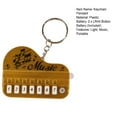 thumbnail image 7 of Mightlink Keychain Pendant Mini Electronic Piano Shape 8 Keys Light Music Cartoon Couple Pendant Exquisite Key Ring Funny Birthday Gift, 7 of 7