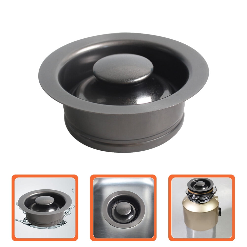 Milisten Stainless Steel Sink Drain Plug Replacement for Kitchen Sink and Garbage Disposal, 1-Pack Accessory
