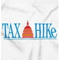 thumbnail image 2 of Tax Hike USA Political Opinion Unisex Plus Fleece Graphic Hoodie Brisco Brands 2X, 2 of 5