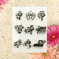 thumbnail image 3 of Clear Stamp DIY Transparent Assorted Patterns Silicone Stamp Decorative Stamp, 3 of 3