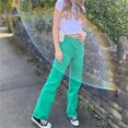 thumbnail image 3 of Txlixc Jeans de primavera para mujeres Txlixc Pantalones casuales, 3 of 8