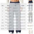 thumbnail image 2 of Ohufall Men's Pants Solid Color Comfy Sweat Pant Lightweight Everyday Wide Sport Pant, 2 of 8