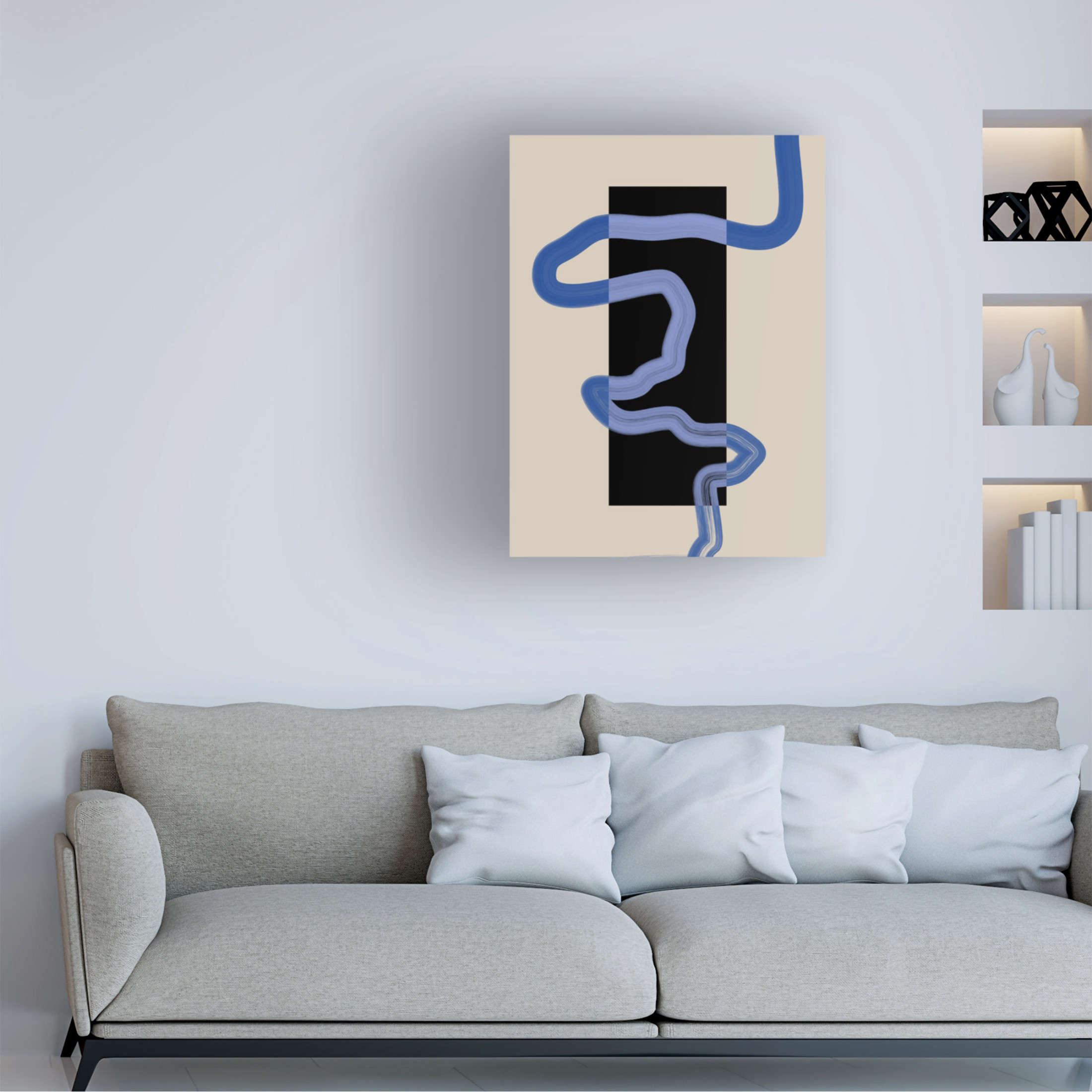 Trademark Fine Art Elena Ristova  Indigo42 Canvas Wall Art