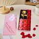 thumbnail image 4 of Decoraciones para San Valentín, adornos para San Valentín, rosas de jabón con aromas, 12 rosas de jabón y una rosa de papel., 4 of 5