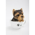 thumbnail image 5 of Hi-Line Gift Ltd. Teacup Yorkshire Terrier Puppy Statue, 5 of 6