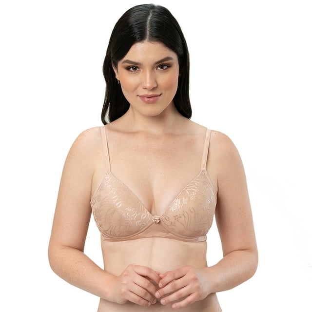 Paquete de Brasier Adda Lingerie Modelo Belen, Brasier sin Varilla, Colores básicos