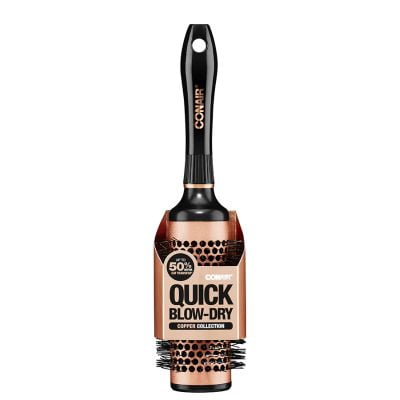 Conair, Copper Collection, Quick Blow-Dry Small Round Hair Brush, 1 Brush