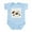 Sky Blue, variant on CafePress - Brown Horse Infant Bodysuit - Baby Light Bodysuit, Size Newborn - 24 Months
