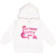 thumbnail image 2 of Inktastic My Gammy Loves Me Girl Dinosaur Toddler Hoodie, 2 of 4