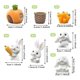 thumbnail image 2 of 2025 Latest Model 7pcs Miniature Garden Figurines Rabbit Mini Animals Figurines, 2 of 5