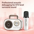 thumbnail image 4 of cvlncycling Bluetooth Speakers On Sale,Bluetooth Speaker for TV,Portable Outdoor Singing Mini Audio With Microphone,for Family Gatherings and Outdoor, 4 of 8