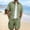 #91-Army Green, variant on Mens Big & Tall 2 Piece Outfit Short Sleeve Button Down Shirt and Drawstring Cargo Shorts Set Casual Workwear for Men Khaki XXXL Gifts for Father