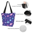 thumbnail image 4 of Disketp Space for Women’s Casual Shoulder Tote Bag Cross-body Handbags for Shopping, Travel and Daily Use, 4 of 6