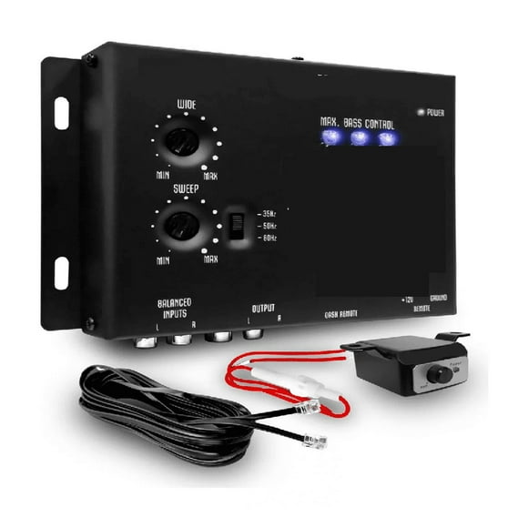 Epicentro Restaurador De Bajos (graves) Soundstream Bmx-100 Negro