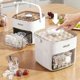 thumbnail image 3 of Compact Ice Maker for Countertop - 48 Cube Capacity with Easy One-Touch Release Function, 3 of 5