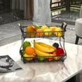 thumbnail image 4 of unbranded Canasta Para Y Verduras Con Doble Nivel Ideal Para Almacenamiento Y De Cocina, 4 of 8