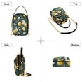 thumbnail image 3 of FORMRS Crossbody Bag for Women Quilted Travel Shoulder Cell Phone Purse with Chain Strap Handbag, Floral Lemons, 3 of 7