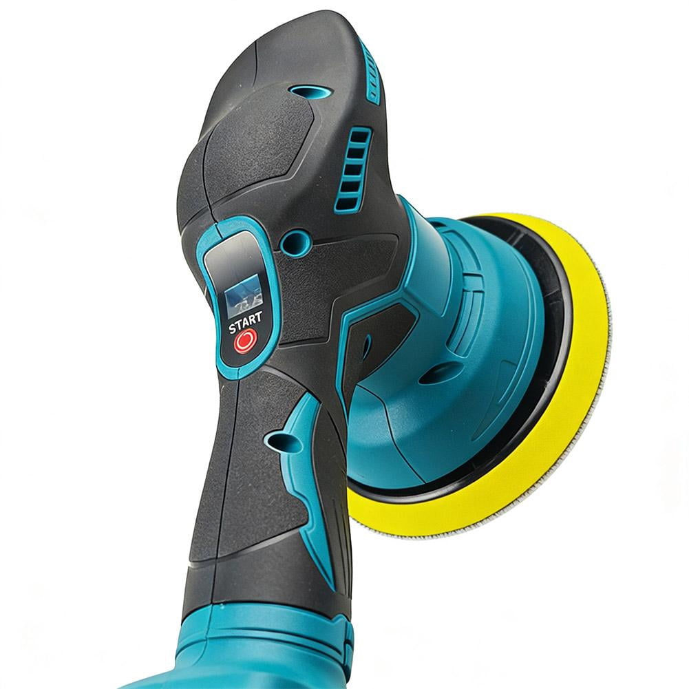 Cordless Car Polisher Kit, 8-Speed Electric Buffer with Digital Display, Lithium-Ion Detailing Tool for Polishing, Waxing, Buffing & Grinding, Lightweight Portable Polishing Machine for Car, Boat