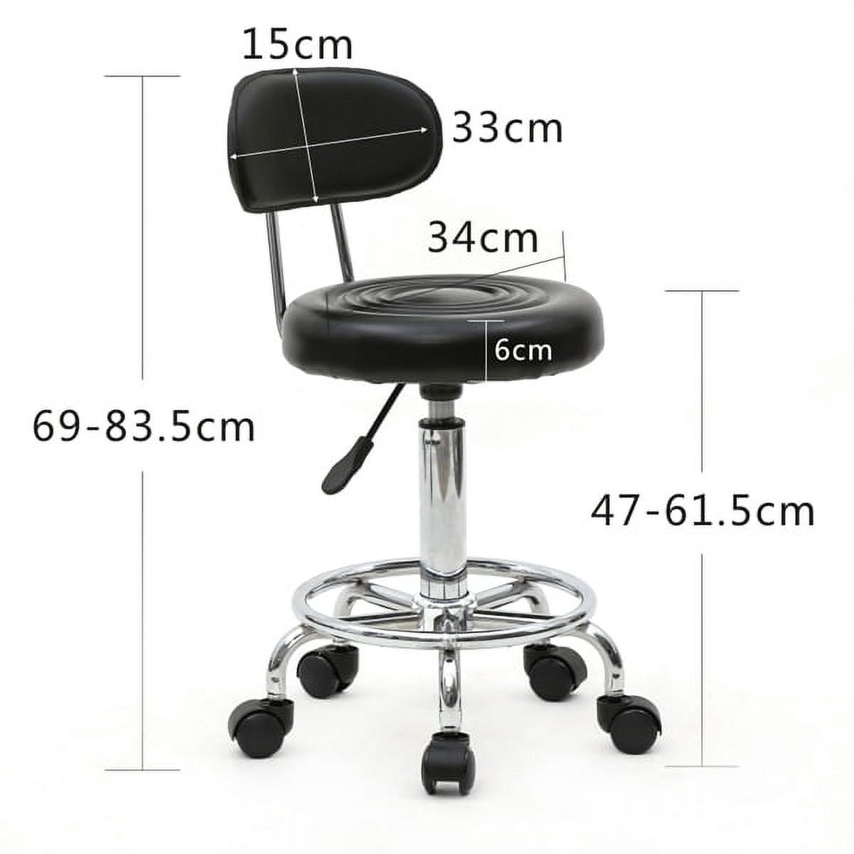 Hot Sale! Home Office Desk Chair - with Lumbar Support Rolling Chair，Swivel Salon Chair ，Adjustable Dentist Chair Medical Stool for Drafting,Computer,Hospital,Clinic,,Home