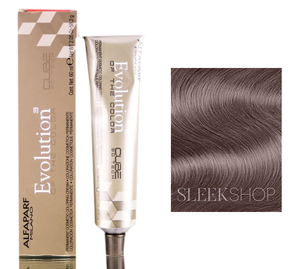 8.21 - Light Violet Ash Blonde , Alfaparf Milano Evolution of the Hair  Color Dye Haircolor Cube, Alpha Parf Hair Scalp - Pack of 2 w/ Sleek  Teasing Comb - Walmart.com