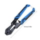 thumbnail image 3 of Alicates para romper cables Scienceny de pulido de precisión mango de doble tono Azul 65 manganeso, 3 of 6