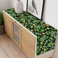 thumbnail image 4 of St. Patrick's Day Table Runner - 48 Inch Long, Kitchen Dining Table Runner Dresser Scarves, Spring Shamrocks Green Love Hats Plants Black Farmhouse Decor for Coffee Tables Wedding Party Banquet, 4 of 8
